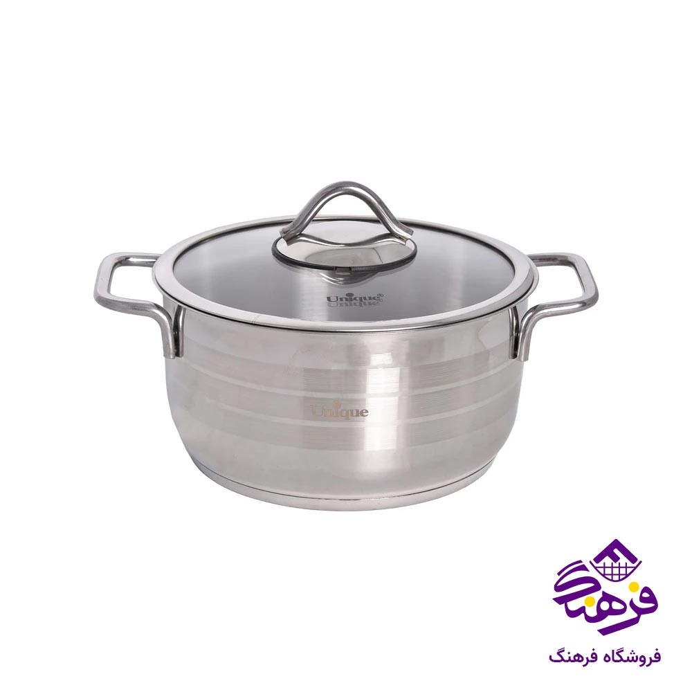 قابلمه استیل یونیک سایز 20 کد 9907A