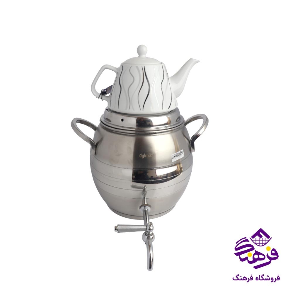کتری قوری نفیس مدل پرو دیلماز رویال 3026