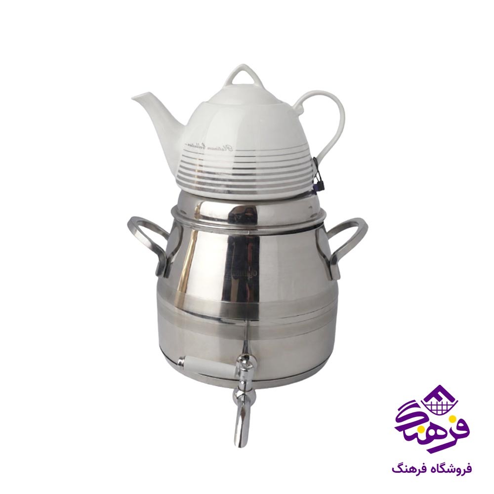کتری قوری نفیس استیل سزار 3038
