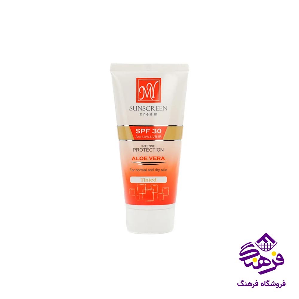 کرم ضد افتاب SPF 30 کرم پودری 50 میل مای 0555