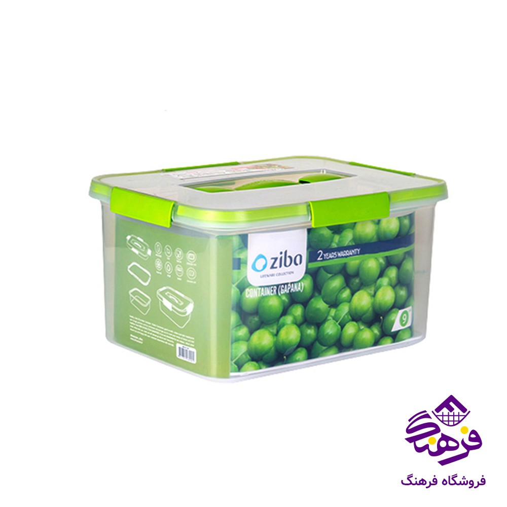 فريزري زيبا مستطيل 9ليتر گاپانا