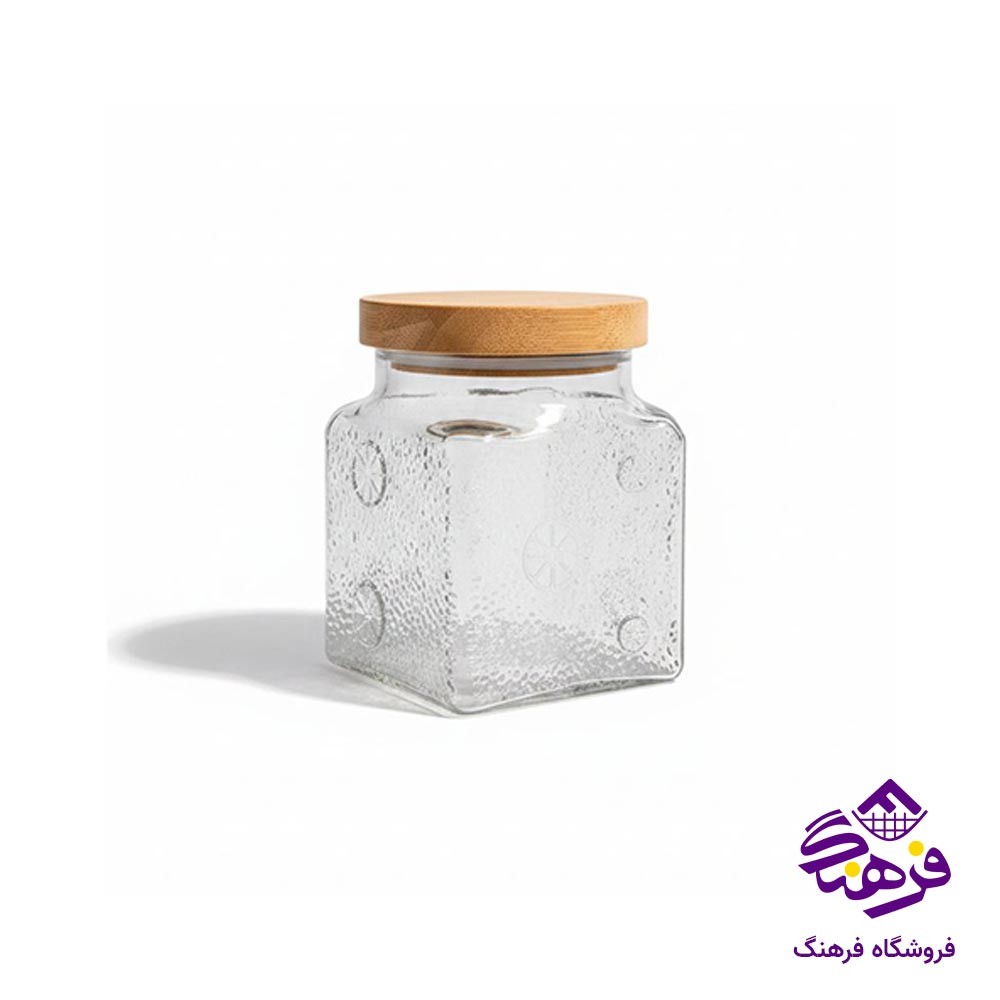 بانکه مربع 400 میل لیتر زیباسازان مدل پرتقال 11572