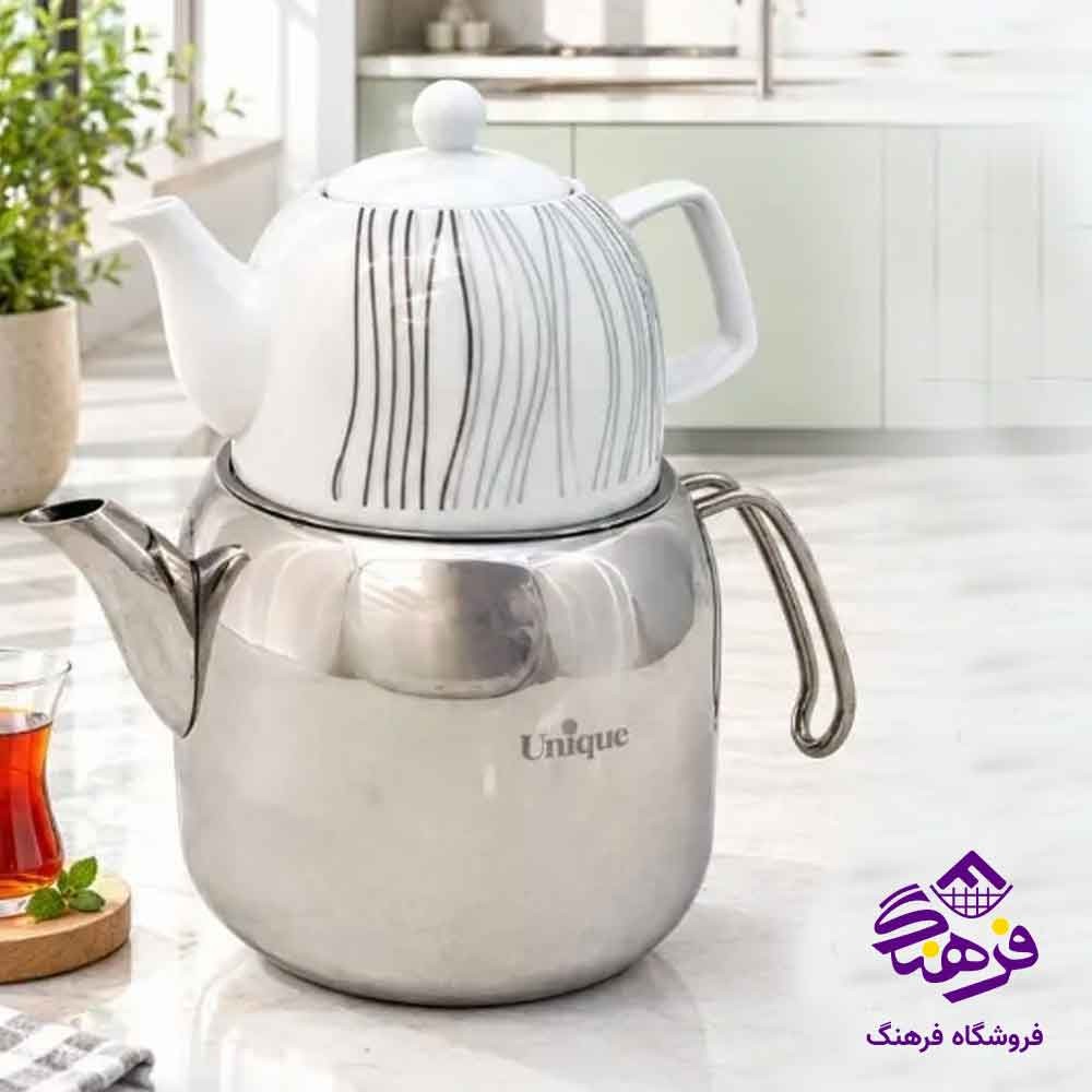 کتری قوری یونیک مدل ترک 7505