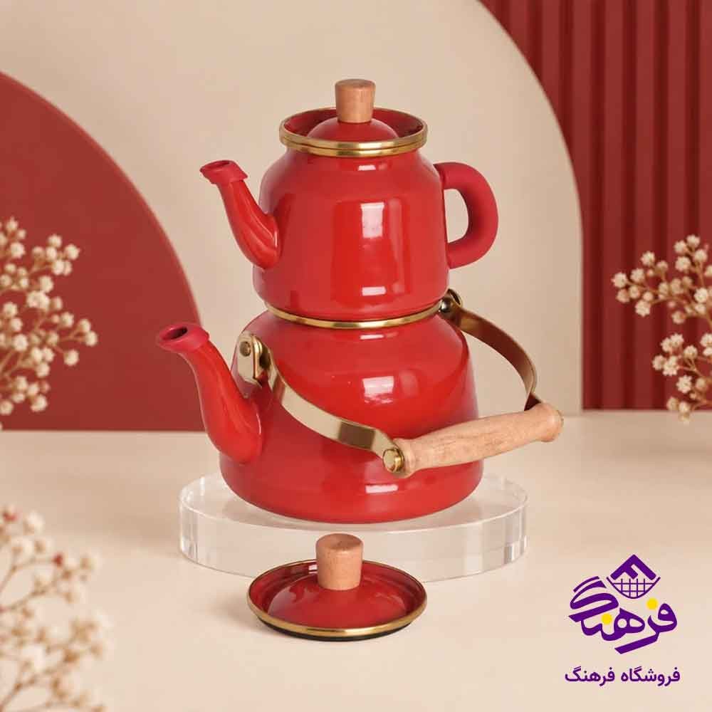 کتری قوری لعابی یونیک 7502