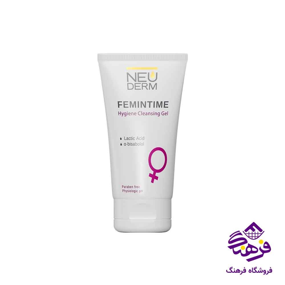 ژل بهداشتی بانوان نئودرم مدل فم اینتیم 150 میلی لیتر 0349