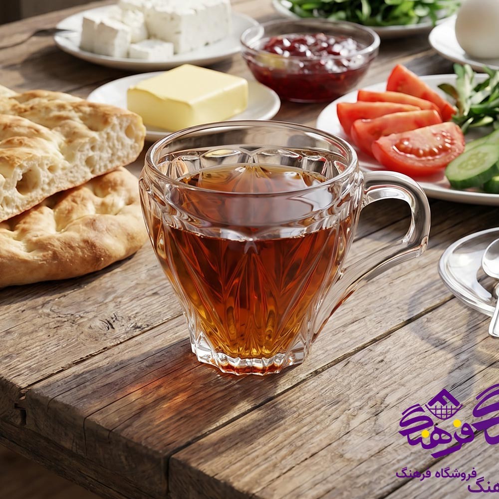 فنجان بلور بیمیکس مدل فابیو (6 عددی)