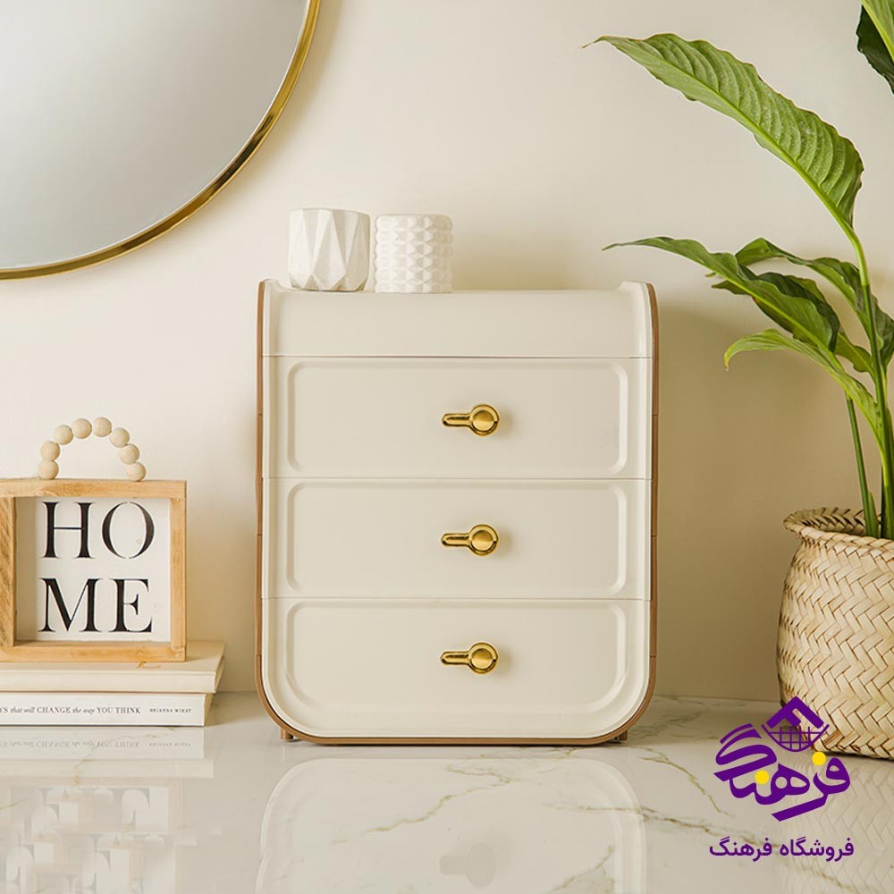 دراور پلاستیکی اکسون 3 طبقه کد 1285