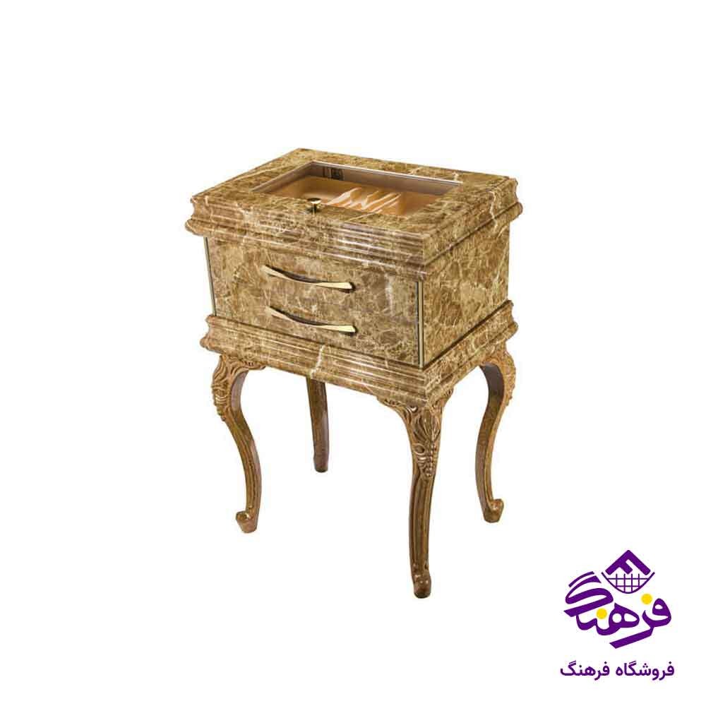 کنسول پایه دار قاشق و چنگال سلطنتی مرمریت امپرادو روشن شاینیکس 2006