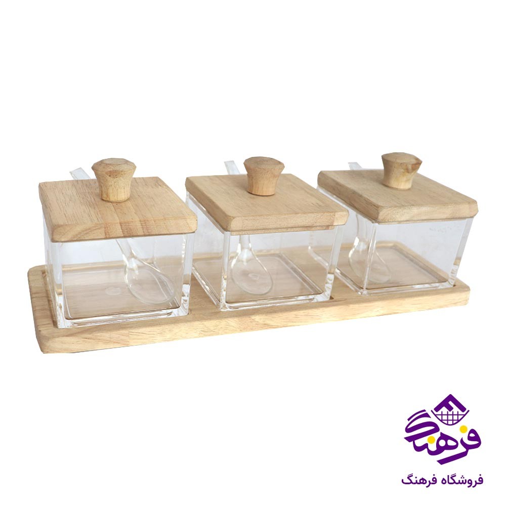 ادویه اوانا کف چوب 4گوش 3عددی G34