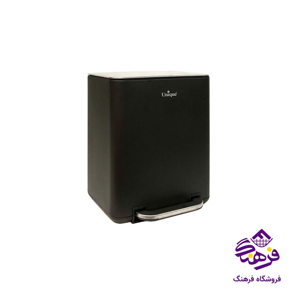 سطل زباله یونیک 20 لیتر چهارگوش کد 4301