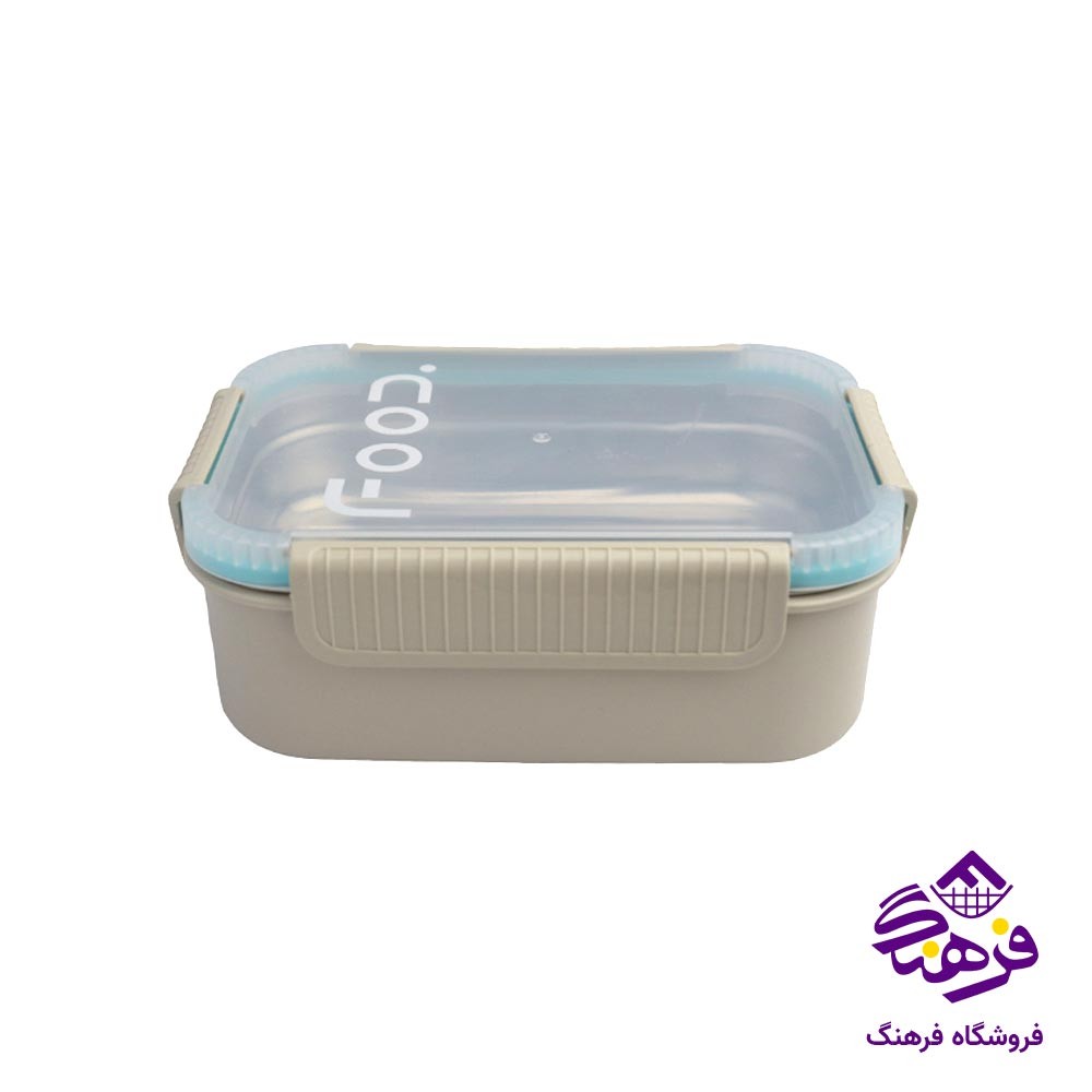 ظرف غذا داخل استیل تک خانه 1.8 food