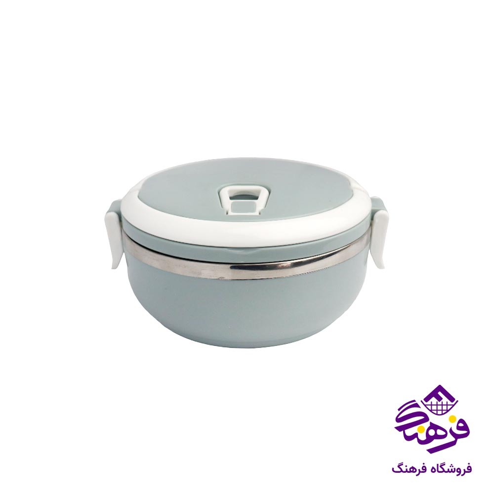 ظرف غذا گرد داخل استیل 1 طبقه 1.20