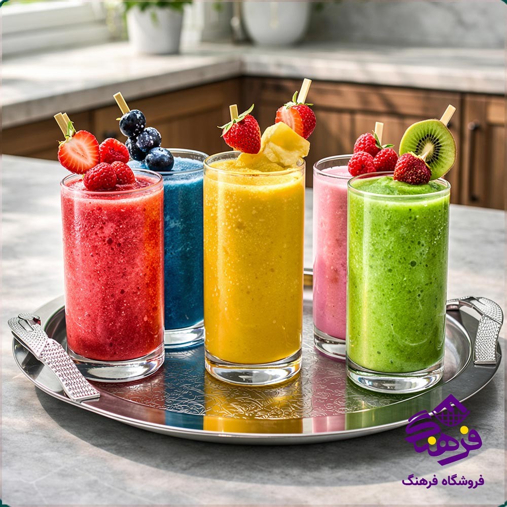 سینی روحی طرحدار گرد سایز 10