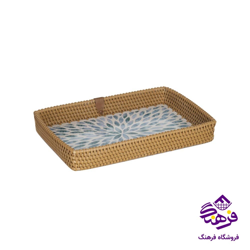 سینی مستطیل زیباسازان مدل سمفونی خراسان 51274