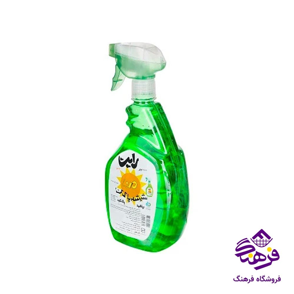 شیشه پاک کن من مدل سبز 1 لیتر