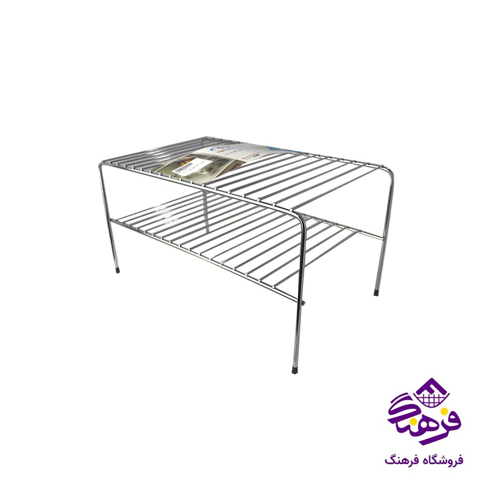 راف 2 طبقه استیل پیشتاز کاوه مدل رز 989 