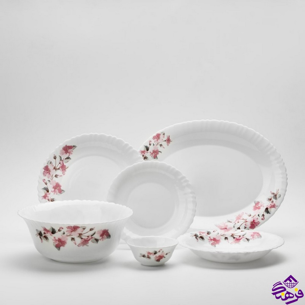 سرویس گلدن اپال 26پارچه مدل کنگره طرح سارینا
