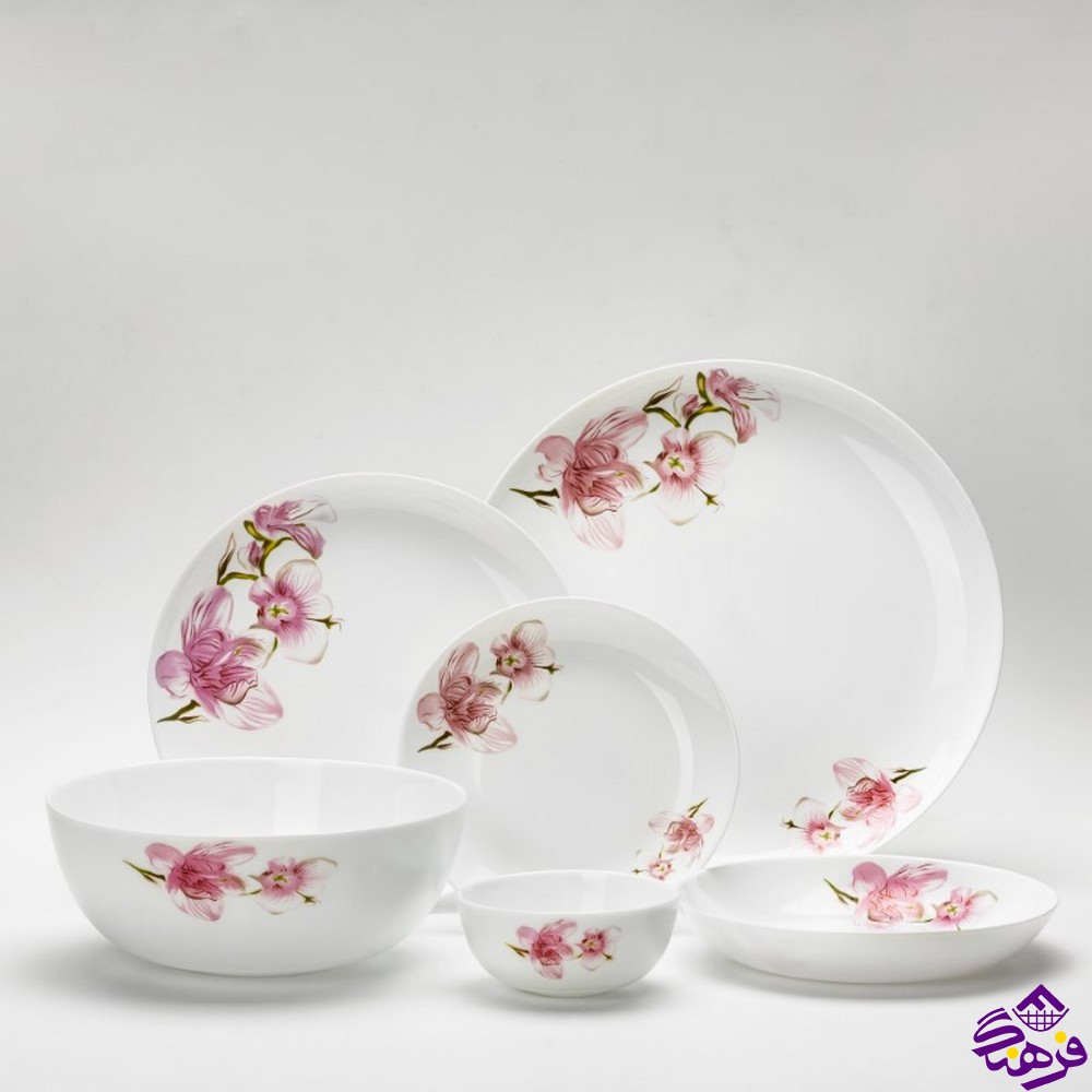 سرویس گلدن اپال 26پارچه مدل دیوالی طرح ساینا