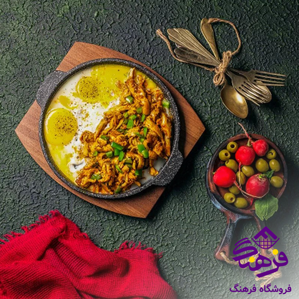 نالینو تابه چدن سایز Fajita 20