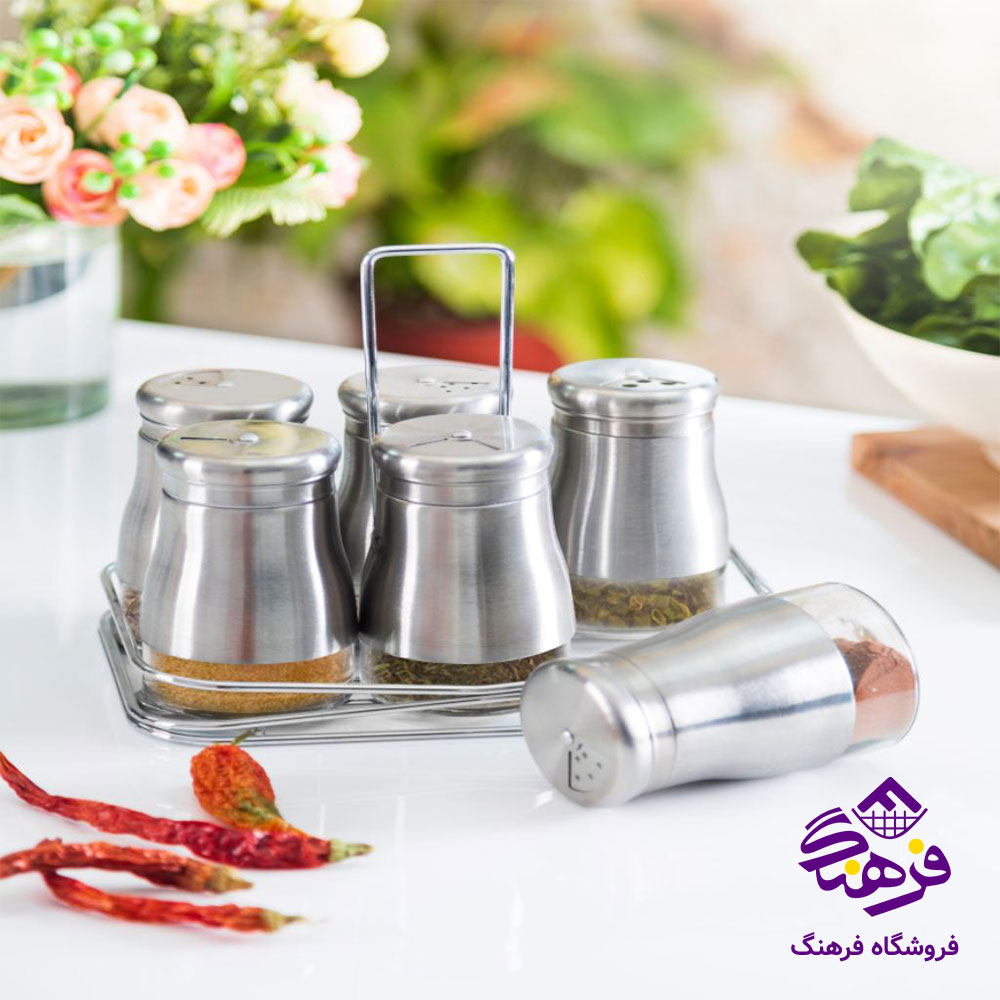 ست ادویه زیبا همانتوس استیل